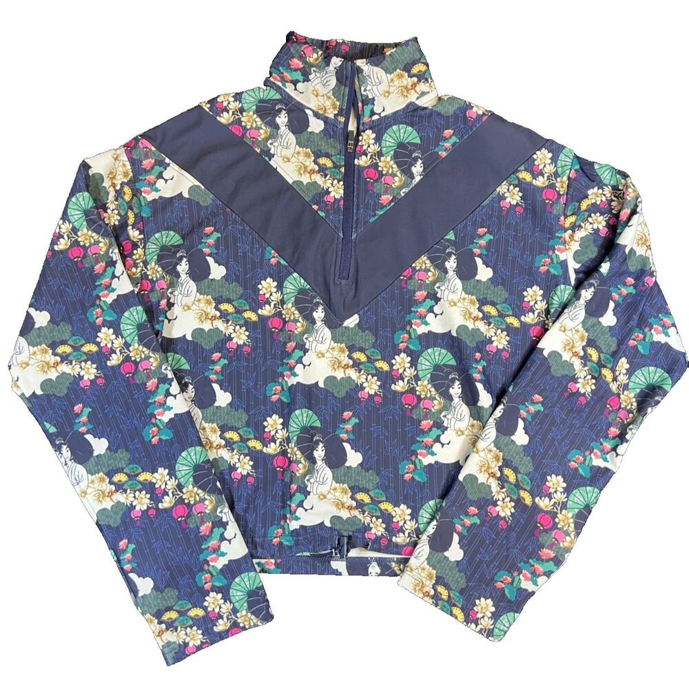 Rare Disney Mulan x BlackMilk For Honour Quarter Zip Pullover